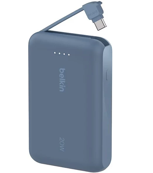 Belkin BoostCharge BPB021HQBL Mavi 10000 mAh Hızlı Şarj Powerbank ürün görseli 1