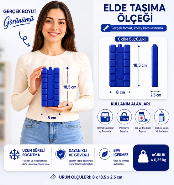 Kale Termos K-350 Buz Aküsü ( İce Pack ) - Resim 2