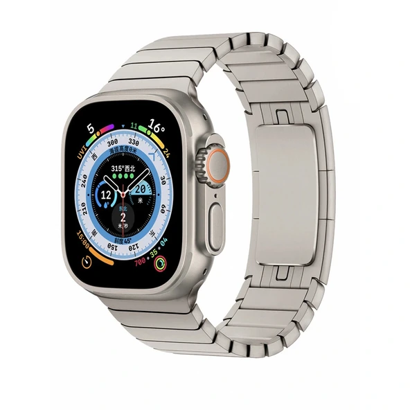 Watch Ultra 49mm Kordon Uyumlu-35 Metal Kordon ürün görseli 1