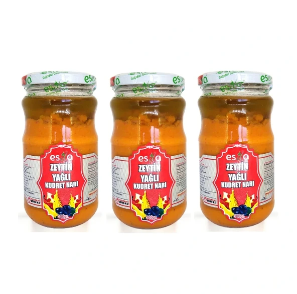 Zeytinyağlı Kudretnarı 300 gr, 3 Adet Esila ürün görseli 1