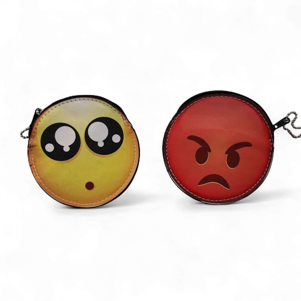 Emoji Para Çantası Cüzdan 2'li ürün görseli 1