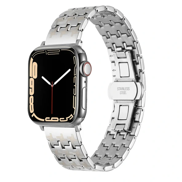 Watch 42mm Uyumlu-86 Metal Kordon ürün görseli 1
