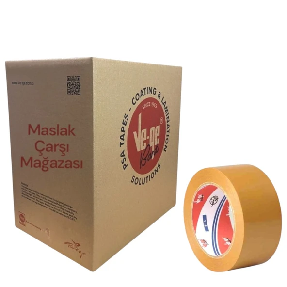 Koli Bandı Ve-Ge Fil Taba 45mm x 100m 48'li Koli ürün görseli 1