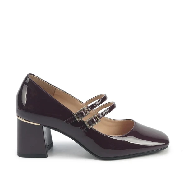 Nine West Armad 5Pr Bordo Kadın Topuklu Ayakkabı ürün görseli 1