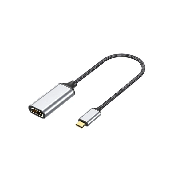 QG05 8K 60 Hz Görüntü Kalitesi Type-C to HDMI Dönüştürücü 15cm ürün görseli 1