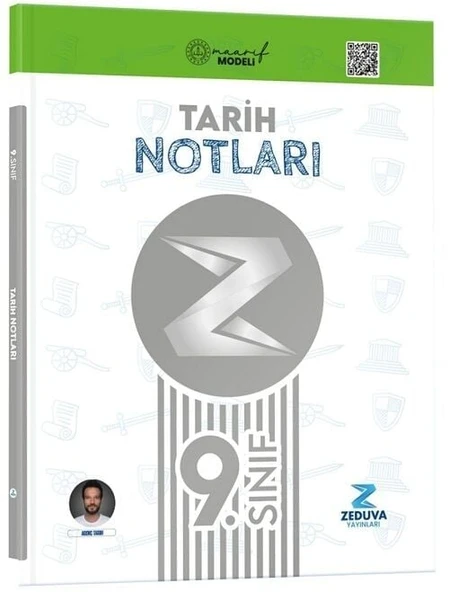 Zeduva 9. Sınıf Ardıç Tarih Notları - Soner Ardıç Zeduva Yayınları ürün görseli 1