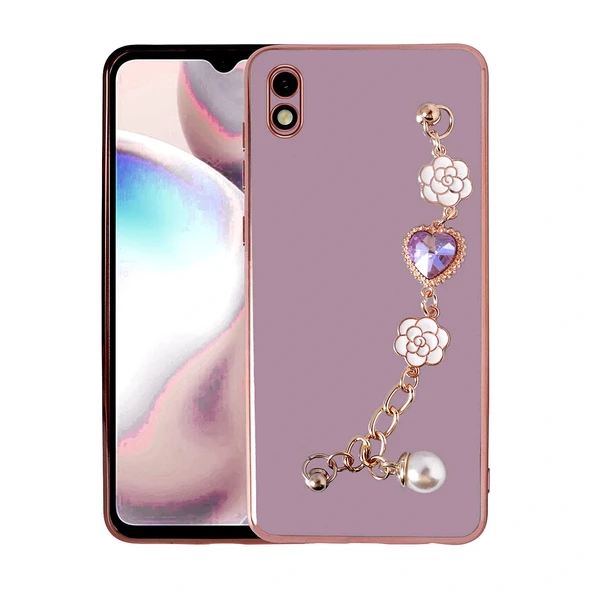 Xiaomi Redmi 9A Kılıf El Tutamaçlı Kamera Korumalı Taka Silikon Kapak ürün görseli 1