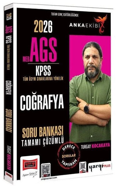 Yargı 2026 KPSS MEB-AGS Coğrafya Soru Bankası Çözümlü Anka Ekibi - Turgay Kocakaya Yargı Yayınları ürün görseli 1