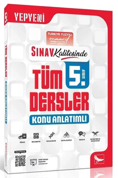 Sınav 5. Sınıf Tüm Dersler Sınav Kalitesinde Konu Anlatımlı Sınav Yayınları ürün görseli 1