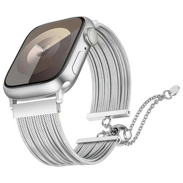 Watch 40mm Uyumlu-137 Metal Hasır Kordon ürün görseli 1