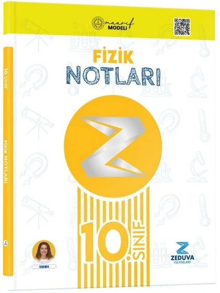 Zeduva 10. Sınıf Fizikfinito Fizik Notları - Didar Baskın Zeduva Yayınları ürün görseli 1