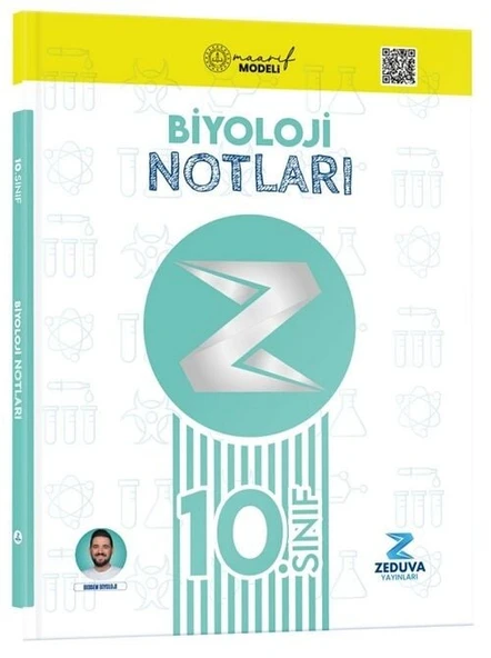 Zeduva 10. Sınıf Biosem Biyoloji Notları - Semih Akpınar Zeduva Yayınları ürün görseli 1