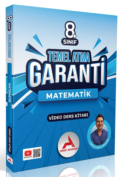Paraf Yayınları 8. Sınıf LGS 10 Günde Temel Atma Garanti Matematik Video Ders Kitabı ürün görseli 1