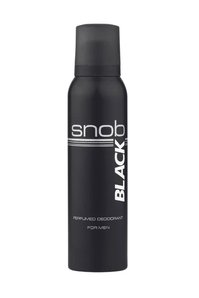 Snob Black Edt + Perfumed Deodorant - Hediyeli Set 100 ml. + 150 ml. - Resim 3
