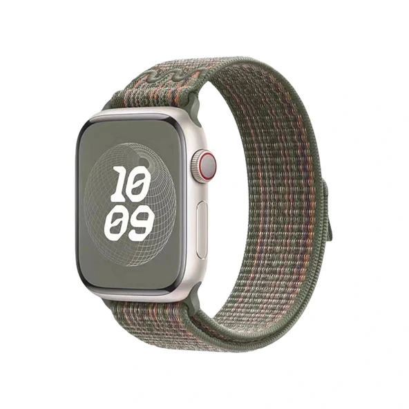 Watch 42mm Uyumlu-91 Hasır Kordon Strap Kayış ürün görseli 1