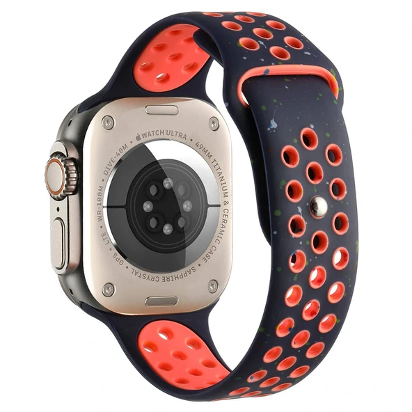Watch 40mm Kordon Yeni Seri 2023 Uyumlu-02 Silikon Strap Kayış ürün görseli 1