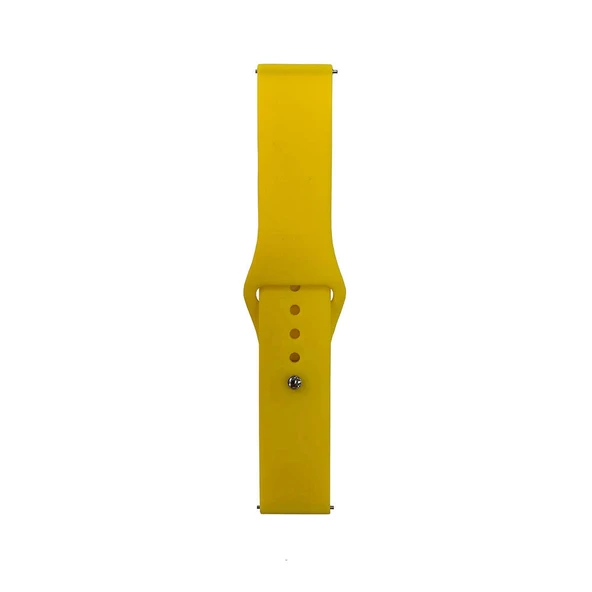 Gear S2 Band Serisi 20mm Klasik Kordon Silikon Strap Kayış ürün görseli 1