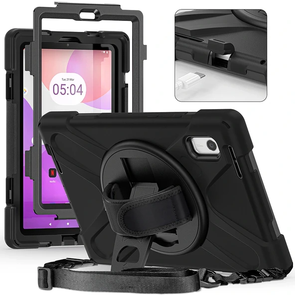 Lenovo Tab M9 Defender Tablet Silikon - Resim 6