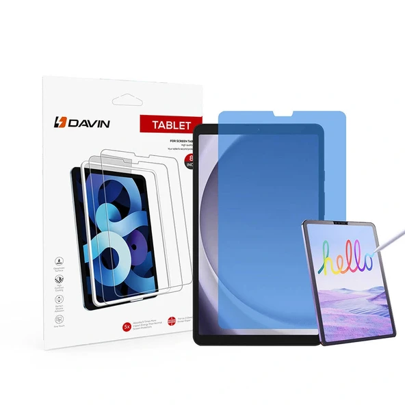 Samsung Tab A9 Kağıt Hisli Mat ​​​​​​​​​​​​​​​Davin Paper Like Ekran Koruyucu ürün görseli 1