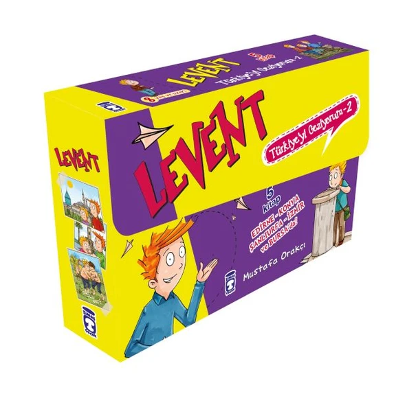 Levent Türkiye'yi Geziyorum - 2 (5 Kitap Takım) ürün görseli 1