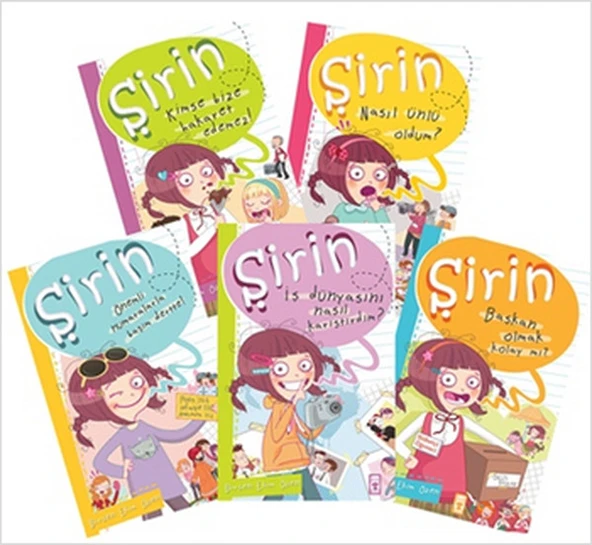 Şirin İş Başında - 01 Set (5 Kitap Takım) ürün görseli 1