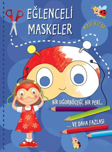 Eğlenceli Maskeler (Mavi Kitap) ürün görseli 1