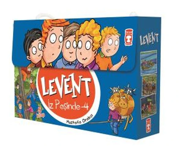 Levent İz Peşinde - 04 Set (5 Kitap Takım) ürün görseli 1