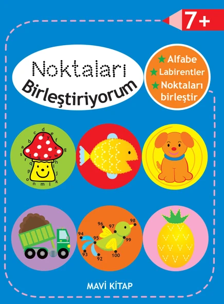 Noktaları Birleştiriyorum -  Mavi Kitap +7 Yaş ürün görseli 1