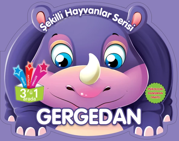 Şekilli Hayvanlar Serisi - Gergedan ürün görseli 1