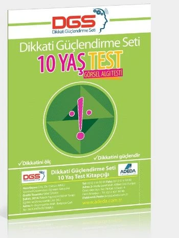 Dikkati Güçlendirme Seti 10 Yaş Test ürün görseli 1