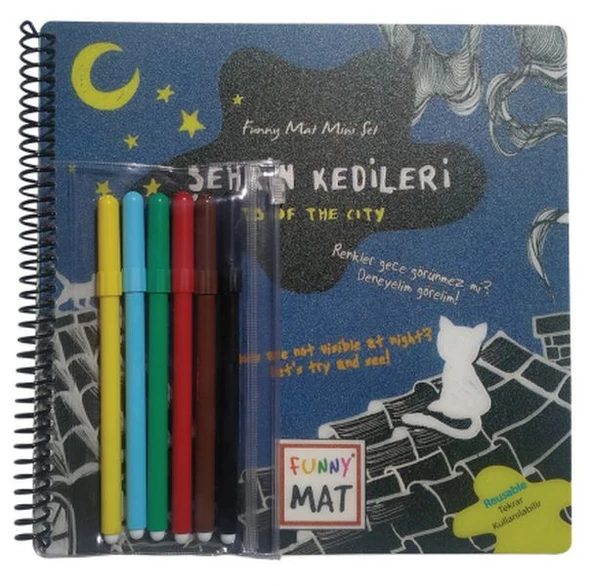 Şehrin Kedileri - Funny Mat Mini Set (Aktivite Seti) ürün görseli 1