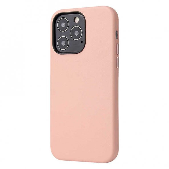 iPhone 13 Pro Max Kılıf Deri Tasarım Kadife İç Yüzey Lüx Kapak ürün görseli 1