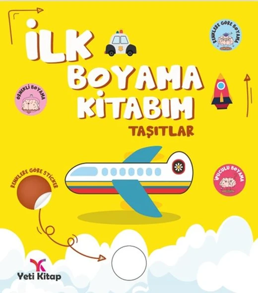 İlk Boyama Kitabım Taşıtlar ürün görseli 1