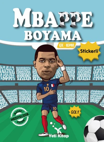 Mbappe Boyama Kitabı ürün görseli 1