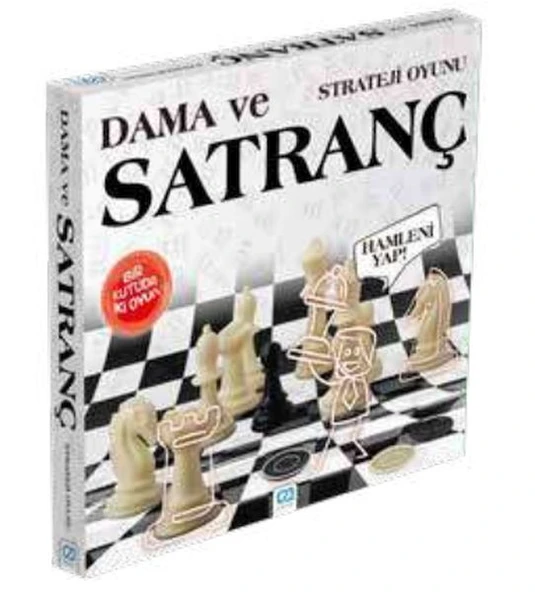 Dama Ve Satranç Kutulu Oyun ürün görseli 1