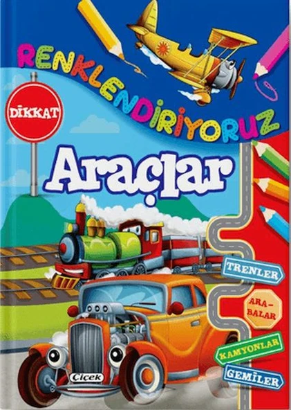 Renklendiriyoruz - Araçlar ürün görseli 1