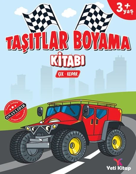 Taşıtlar Boyama Kitabı ürün görseli 1