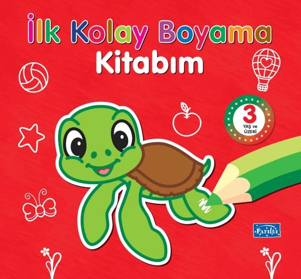 İlk Kolay Boyama Kitabım – 3 Yaş Üzeri ürün görseli 1