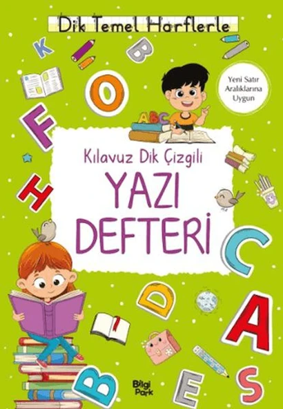 Kılavuz Dik Çizgili Yazı Defteri (Küçük Boy) ürün görseli 1