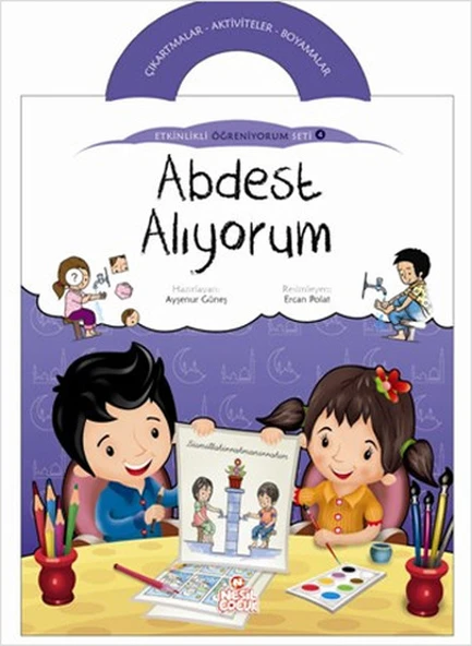 Abdest Alıyorum / Etkinlikli Öğreniyorum Seti 4. Kitap ürün görseli 1