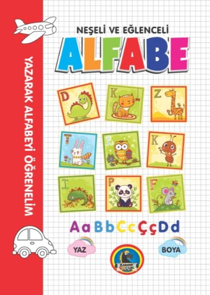 Neşeli ve Eğlenceli Alfabe Boyama ürün görseli 1