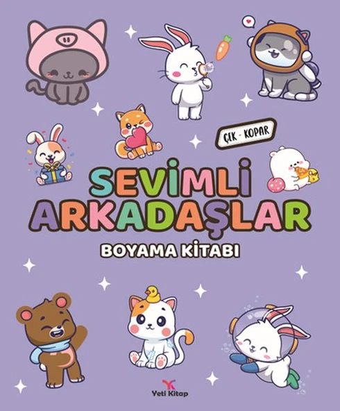 Sevimli Arkadaşlar Boyama Kitabı ürün görseli 1