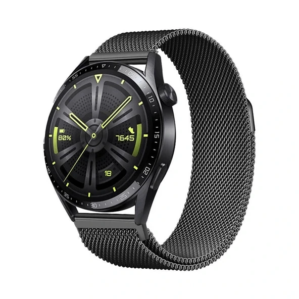 Gear S2 Band-12 20mm Metal Hasır Kordon ürün görseli 1