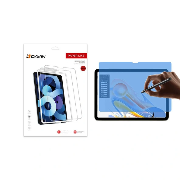 iPad Pro 13 2024 Kağıt Hisli Mat ​​​​​​​​​​​​​​​Davin Paper Like Ekran Koruyucu ürün görseli 1