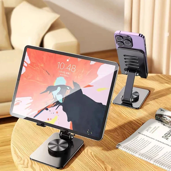 MS-13 Dönebilen Başlıklı Tablet Standı - Resim 11