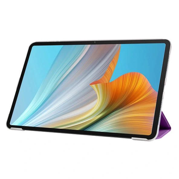 Huawei Honor Pad 8 Smart Cover Standlı 1-1 Kılıf - Resim 4