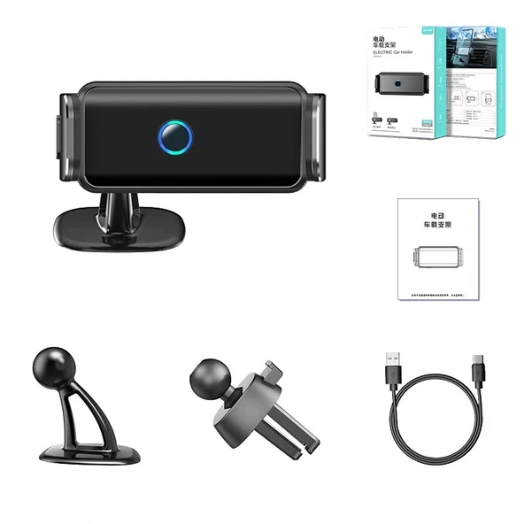 921 Otomatik Sensörlü Havalandırma ve Düz Zemin Dizayn Araç Telefon Tutucu ürün görseli 1