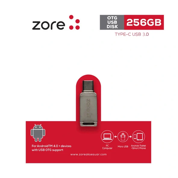 3.0 Type-C Metal OTG 256 GB ürün görseli 1