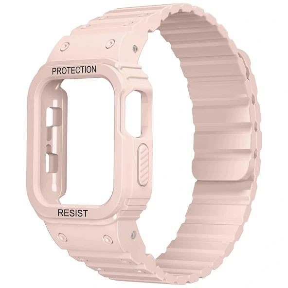 Watch 40mm KRD-142 Airbag Tasarımlı Kasa Koruyuculu Silikon Kordon ürün görseli 1