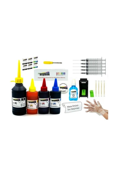 CANON MP480 / MP490 Kartuş Uyumlu Ekonomik Kartuş Dolum seti ürün görseli 1
